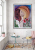La tierra que me fortalece | Mixed Media by Elena Parau. Item made of canvas works with boho & contemporary style
