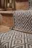 Handwoven Woolen Gray Runner Rug | Rugs by Evergreen Carpets. Item made of wool works with boho & minimalism style