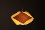 Summer Decor UFO Pendant crafted with Natural Wood | Pendants by Traum - Wood Lighting