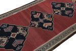 Vintage Afghani tribal Kilim rug with Open Field | Area Rug in Rugs by Rug and Kilim