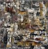 Hot Fudge Sunday Acrylic Abstract | Oil And Acrylic Painting in Paintings by Strokes by Red - Red (Linda Harrison)