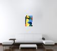 Symbol | Oil And Acrylic Painting in Paintings by Kotaro Machiyama. Item composed of canvas in japandi or art deco style