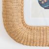 Nessie Rattan Photo Frame | Decorative Frame in Decorative Objects by Hastshilp. Item composed of wood
