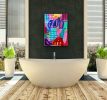 A Carnival in my Mind | Mixed Media in Paintings by Paula Saslow, Copper Rose Art. Item made of canvas