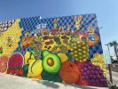 Farm to Table | Street Murals by Rachel Kaiser Art | The KAWS in Lake Havasu City. Item composed of synthetic