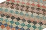 Vintage Zeki Müren Rug with Polychromatic Geometric Pattern | Area Rug in Rugs by Rug and Kilim