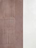 Dusty Pink Monochrome Texture Artwork Panel | Paneling in Wall Treatments by Elsa Jeandedieu Studio. Item composed of concrete compatible with boho and minimalism style