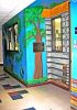 Library Mural at Littleton Academy Charter School | Murals by Christine Rose Curry | Littleton Academy in Littleton. Item composed of synthetic