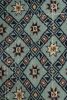 Vintage Turkish Rug in Blue with Geometric Patterns Rug | Area Rug in Rugs by Rug and Kilim