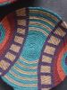5 Pieces Natural Baskets for Boho Wall Decor | Decorative Plate in Decorative Objects by Sarmal Design. Item composed of cotton in boho or contemporary style