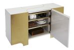 Damson Credenza | Storage by Douglas Design Studio. Item composed of wood and bronze