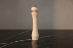 Large Maple Pepper Mill with Gold Accent – Hand‑Turned | Cooking Utensil in Utensils by Holzkunst Samuel Meisinger. Item made of wood works with minimalism & art deco style