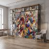 Holmes Trench Coat Impasto Oil Painting 180cm 70.8" | Oil And Acrylic Painting in Paintings by Dynasty Artisan. Item composed of linen in contemporary or eclectic & maximalism style