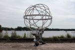 Atlas Sculpture | Public Sculptures by Jeroen Stok. Item composed of steel