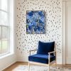 Meet Me in the Garden at Midnight | Oil And Acrylic Painting in Paintings by Vicky Reddish. Item composed of canvas