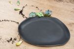 Matte Black Serving Pieces | Serving Bowl in Serveware by Laura Letinsky. Item made of ceramic