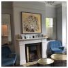 Lion II Gold Leaf Silkscreen | Paintings by Dave White