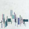 Scandinavian Village | Oil And Acrylic Painting in Paintings by Laura Van Horne Art | Gray Sky Gallery in Seattle. Item composed of wood and synthetic
