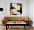 Slow Burn | Oil And Acrylic Painting in Paintings by Abby May. Item made of canvas works with minimalism & contemporary style