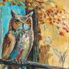 "Watcher of the Dawn" - Original Painting | Oil And Acrylic Painting in Paintings by DaggArt