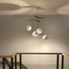 Boomerang Large | Chandeliers by lightexture. Item made of wood with ceramic works with boho & minimalism style