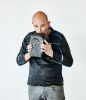 Original Abstract Painting | Oil And Acrylic Painting in Paintings by VANDENHEEDE FURNITURE-ART-DESIGN. Item composed of canvas in minimalism or contemporary style