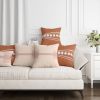 Blush Throw Pillow | Sage Green Throw Pillow | Cushion in Pillows by SewLaCo. Item made of cotton compatible with boho and minimalism style