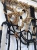 Nature Inspired Macrame Wall Hanging "Totem" | Wall Hangings by MossHound Designs | The Brent Lofts in Pensacola. Item composed of wood and cotton in boho or contemporary style