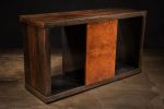 Bertolucci Exotic Wood and Oil Rubbed Bronze Sideboard. | Cabinet in Storage by Costantini Design. Item composed of wood and bronze in contemporary or modern style