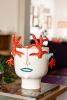 Corallina defender of sea | Vase in Vases & Vessels by Patrizia Italiano. Item made of ceramic