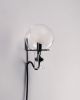 Spotted Jellyfish (female) | Sconces by Blom & Blom. Item made of steel & glass