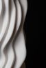 Tornado, 0011, by Yiannis Vogdanis, 3D Printed Ceramic Art | Vase in Vases & Vessels by BinaryCeramics. Item composed of ceramic in art deco style