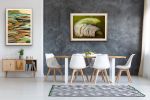 'Strata of Memory' | Oil And Acrylic Painting in Paintings by Sangeeta Sagar. Item composed of paper in contemporary or modern style