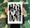 Party People — Fine Art Print | Prints by Kirsten Ulve. Item made of paper works with minimalism & mid century modern style