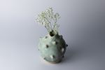 soft relief study vase 12 | Vases & Vessels by Ashley Perez. Item made of ceramic works with minimalism & contemporary style