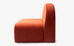 Sosa Armless Chair | Couch in Couches & Sofas by LAGU. Item made of fabric works with minimalism & contemporary style