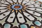 Set of 9 Matt blue tiles | Tiles by GVEGA. Item composed of ceramic compatible with boho and mediterranean style