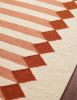 Handwoven Woolen Runner Rug | Rugs by Evergreen Carpets. Item composed of wool in boho or minimalism style