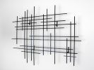 "Linear I" Metal Wall Art Sculpture | Wall Sculpture in Wall Hangings by Karo Studios | Los Angeles in Los Angeles. Item composed of metal