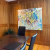 Glass Field | Oil And Acrylic Painting in Paintings by Donny Nie | Toronto in Toronto. Item composed of wood & synthetic