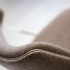 Ibsen Miss Grey Fabric Chair with Elegant Steel Frame | Dining Chair in Chairs by GREYGE. Item made of walnut with cotton
