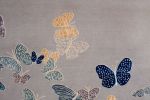 Spirit in the sky rug. Butterflies | Area Rug in Rugs by Sergio Mannino Studio. Item composed of wool & fiber