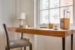 WODEHOUSE Desk | Tables by Ivar London | Custom. Item made of walnut with steel works with contemporary & eclectic & maximalism style