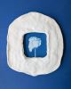 Indigo Rose | Decorative Objects by Tanya Coates. Item composed of ceramic & paper compatible with contemporary style