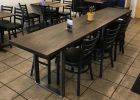 Fijian Mahogany Community Sharing Table | Communal Table in Tables by Beneath the Bark | Core Coffee in Gresham. Item made of wood & steel