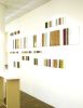 Cellular Barcode Installation | Wall Sculpture in Wall Hangings by Marcia Stuermer | Visa Global HQ in Foster City. Item composed of synthetic