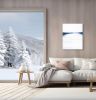 20x28 | Hidden Lake Series | Oil on Canvas | Oil And Acrylic Painting in Paintings by Studio M.E.. Item made of canvas works with contemporary & japandi style