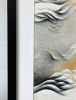 Shifting sky | Oil And Acrylic Painting in Paintings by Francesca Borgo. Item made of synthetic works with minimalism & contemporary style