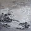 When I met you | Oil And Acrylic Painting in Paintings by Francesca Borgo. Item made of aluminum with synthetic works with minimalism & contemporary style
