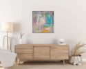 "Evolving Horizons" | Oil And Acrylic Painting in Paintings by Shirly Maimom Art. Item composed of canvas in contemporary or art deco style